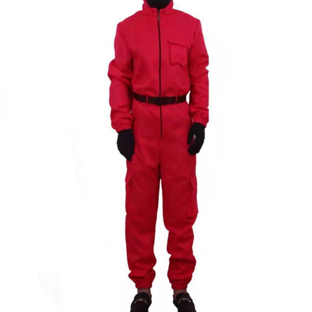 Halloween Performance Costume Paper Money House Dali Original Tooling Clothes cosplay Same Korean Costume Game