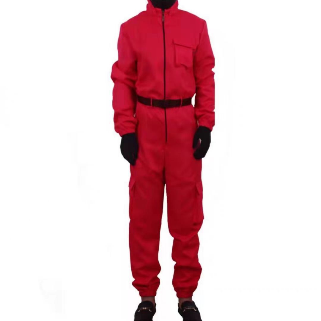 Halloween Performance Costume Paper Money House Dali Original Tooling Clothes cosplay Same Korean Costume Game