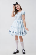 Halloween new Alice Wonderland Princess dress COS maid costume anime soft girl princess dress costume