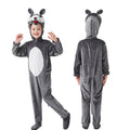 Halloween Big Bad Wolf Plays Parent-Child Animal Siaman Children's Drama Stage Performance Costume Big Tail Wolf