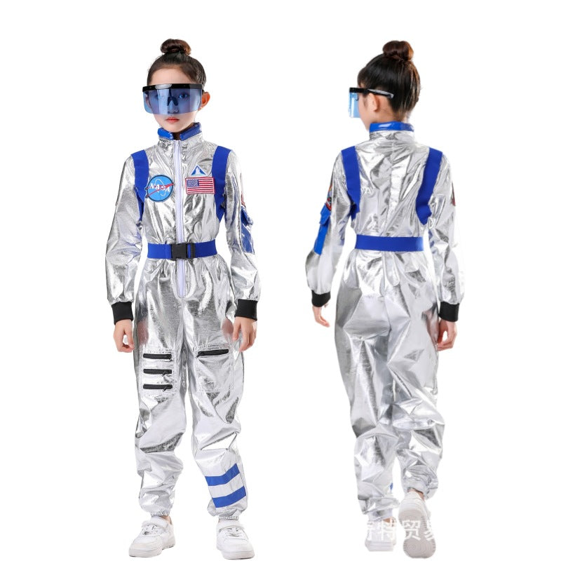 Halloween Astronaut Wandering Earth Space Suit Pilot CoS Character Aviator Children's Costume Astronaut Clothes