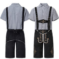 Halloween Costume Wish German Oktoberfest Costume Men's Overalls Suit Adult Stage Cosplay Costume