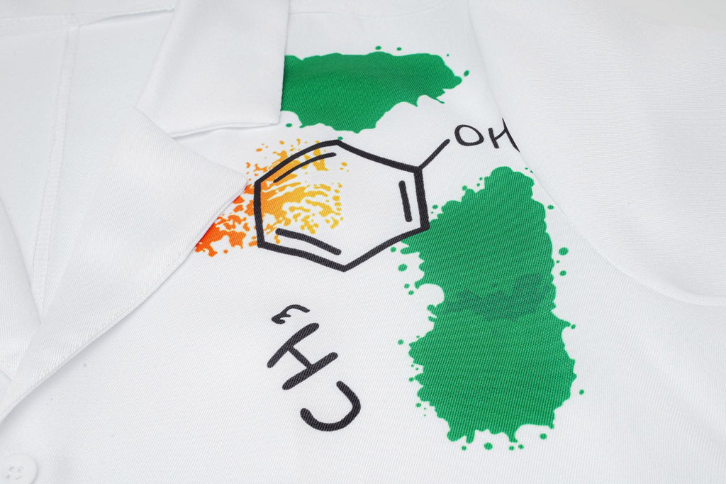 Halloween Crazy Scientist White Coat cos Frankenstein Pro Play Parent-Child Stage Performance Costume