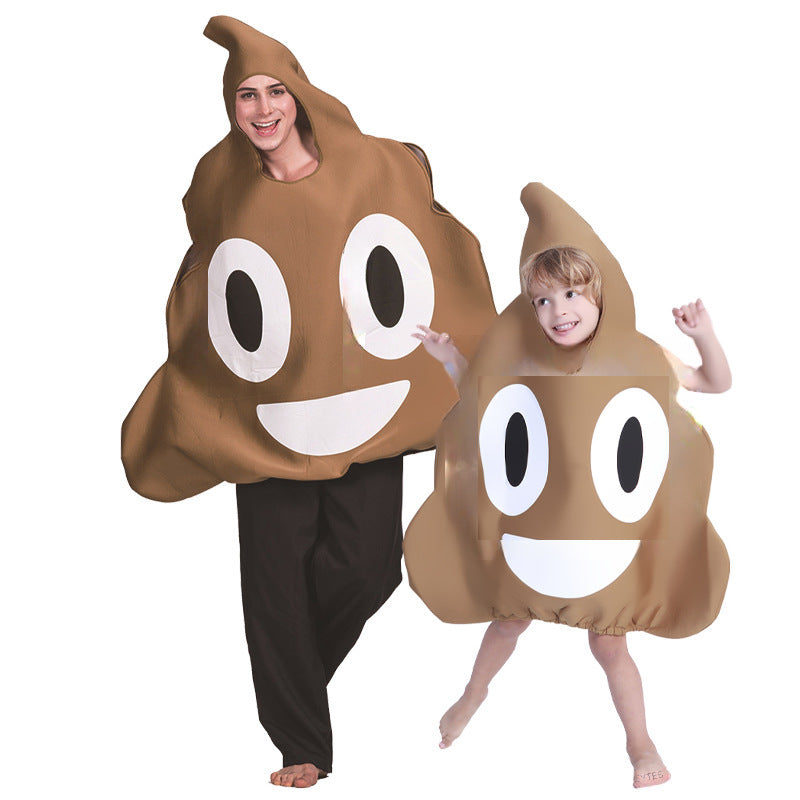 Cross-border supply of Halloween sponge casual clothes new activity atmosphere play Halloween parent-child clothes