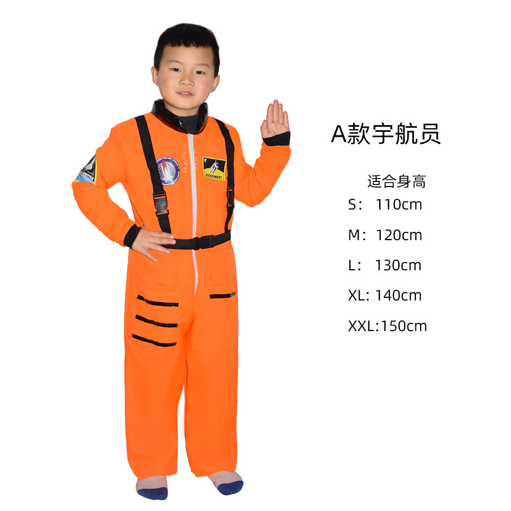 Children's Space Suit Halloween Cosplay Adult Performance Suit Astronaut Holiday Party Performance Suit