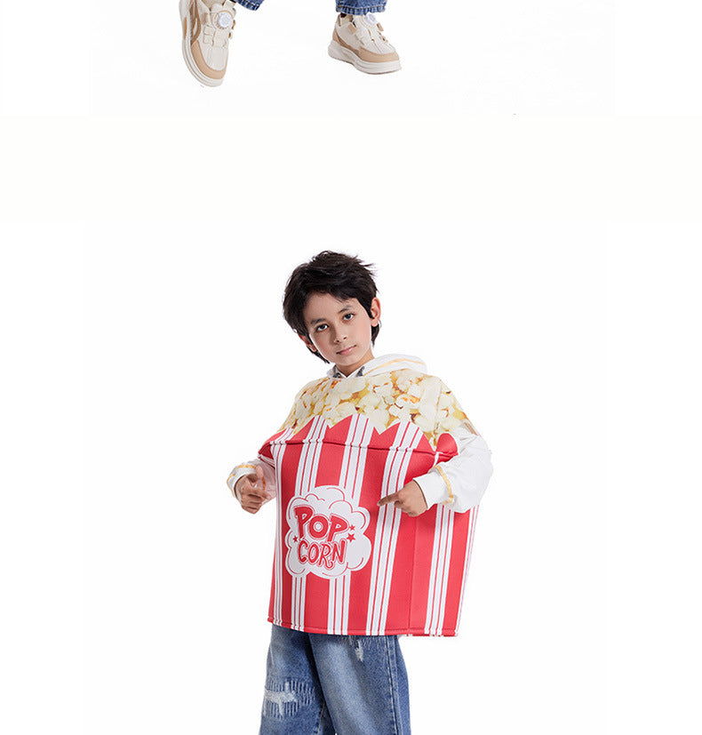 Halloween Cos Dress Doll Dress Cartoon Anime Popcorn Performance Dress