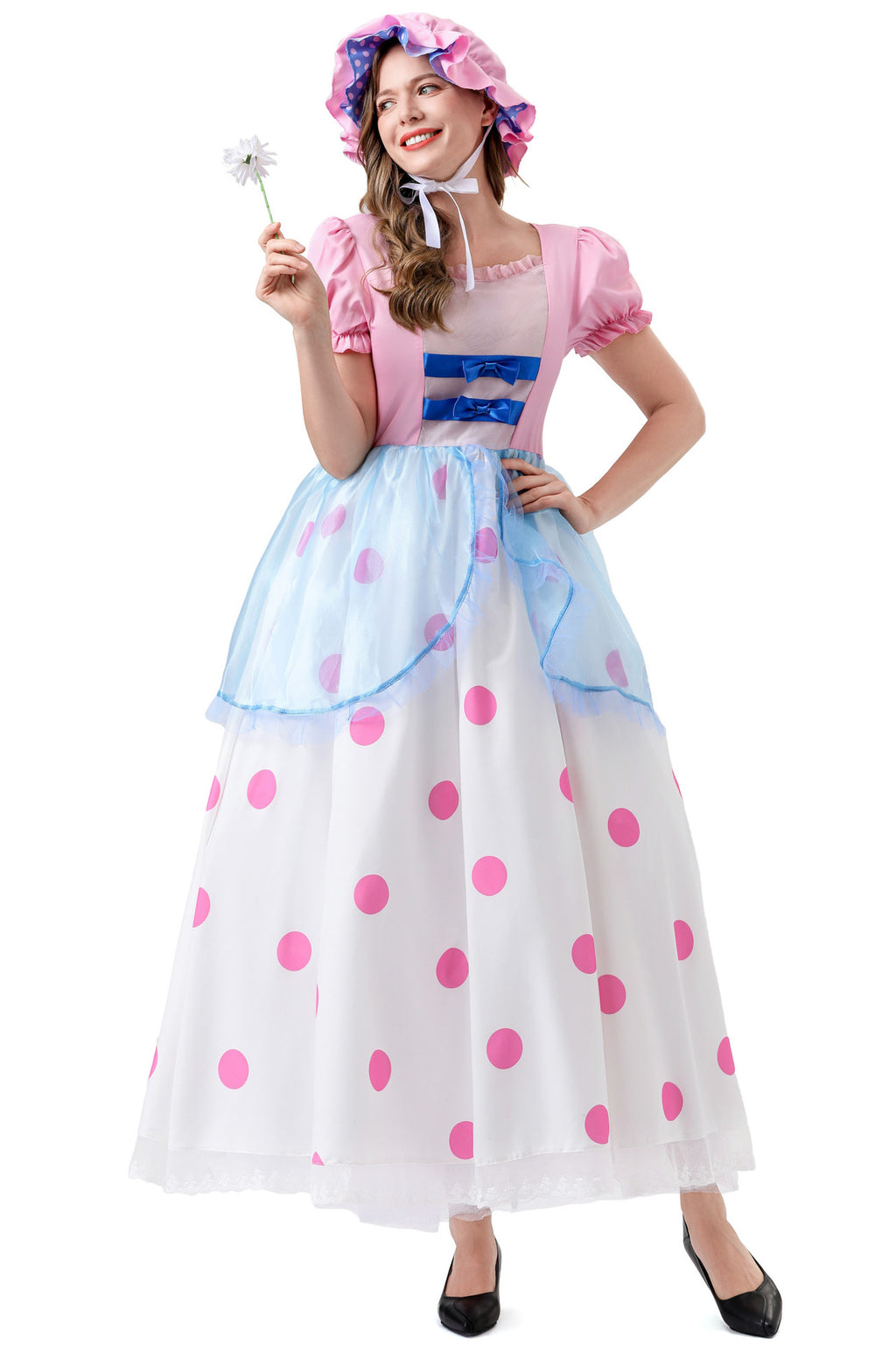 Toy Story Shepherdess Cosplay Costume Anime Character Shepherdess Long Dress Halloween Two-Dimensional Cosplay Costume
