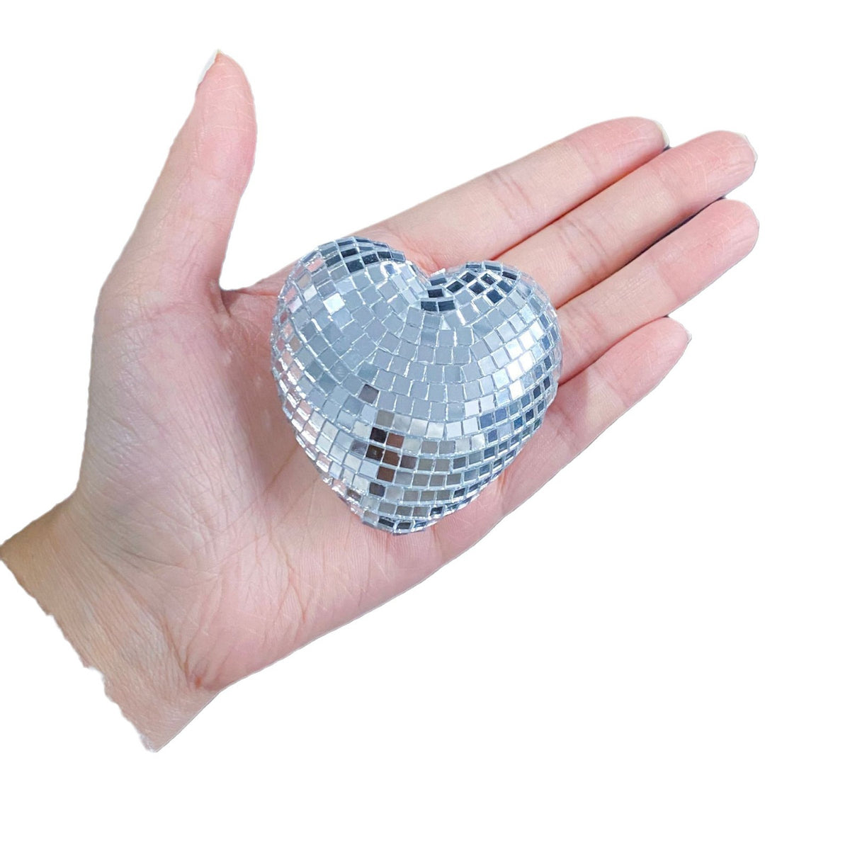Chain love Disco ball Disco love glass decorations party reflective atmosphere products Christmas