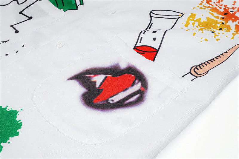 Halloween Crazy Scientist cos Frankenstein Pro Play Halloween Parent-Child Stage Performance Costume