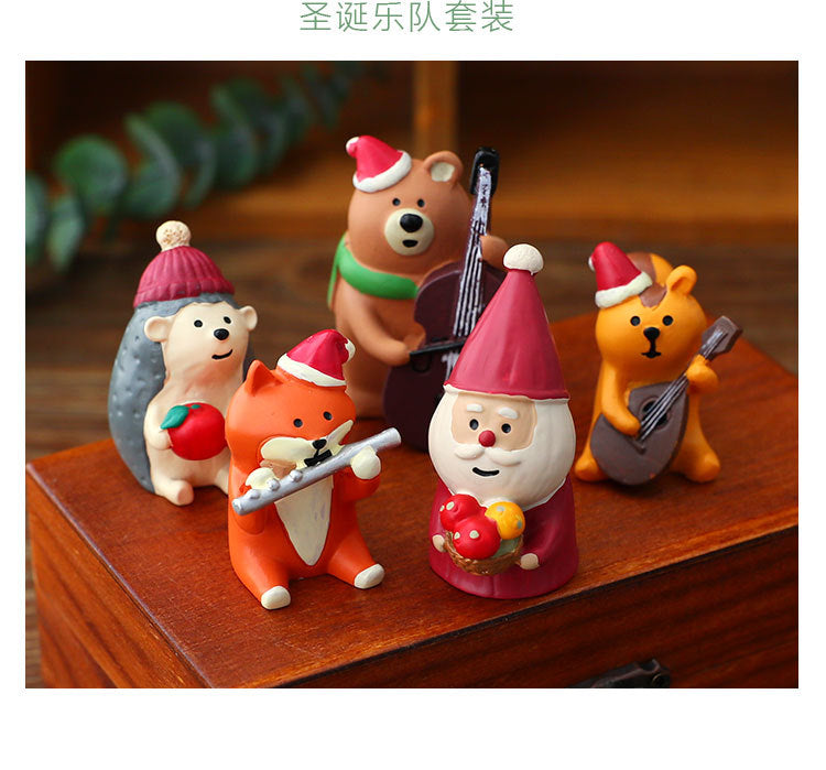 Christmas Decorations Christmas Tree Ornaments Decorative Props Scene Layout Simulation Elk Doll Christmas Ornaments