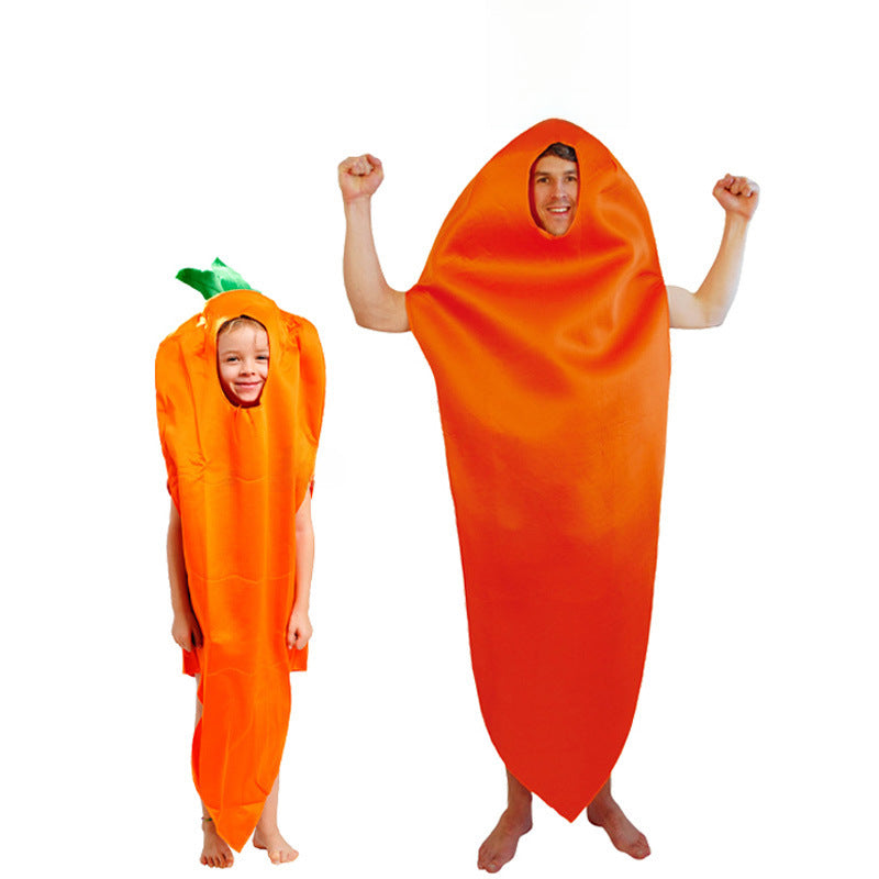 carnival halloween carrot cosplay cosplay masquerade stage adult children costume