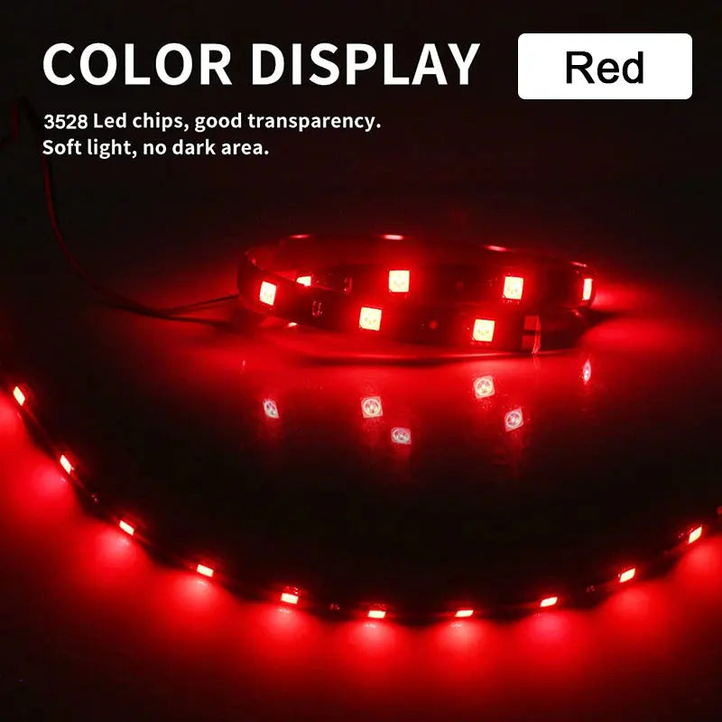 12V 30cm Waterproof Flexible Car LED Strips