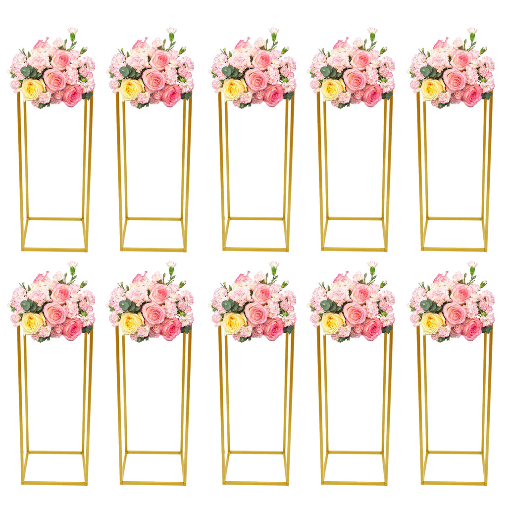 Metal Flower Stand Floor Vases Flowers Column Stand Road
