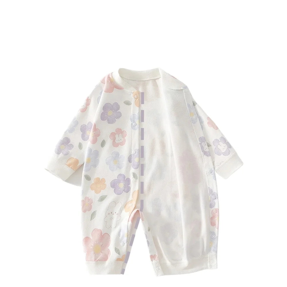 Aynigiell Spring &amp; Autumn 0-12 Months Baby Jumpsuits