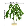 Mini Tree Model Fairy Garden Dollhouse Decorations Miniatures Micro