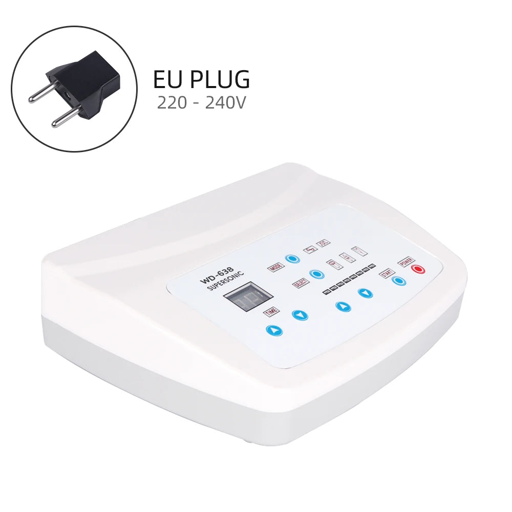 3In 1 RU-638 Ultrasonic Facial Machine Spot Tattoo Removal Anti Aging Ultrasound Facial Body Massage Skin Care Beauty Instrument
