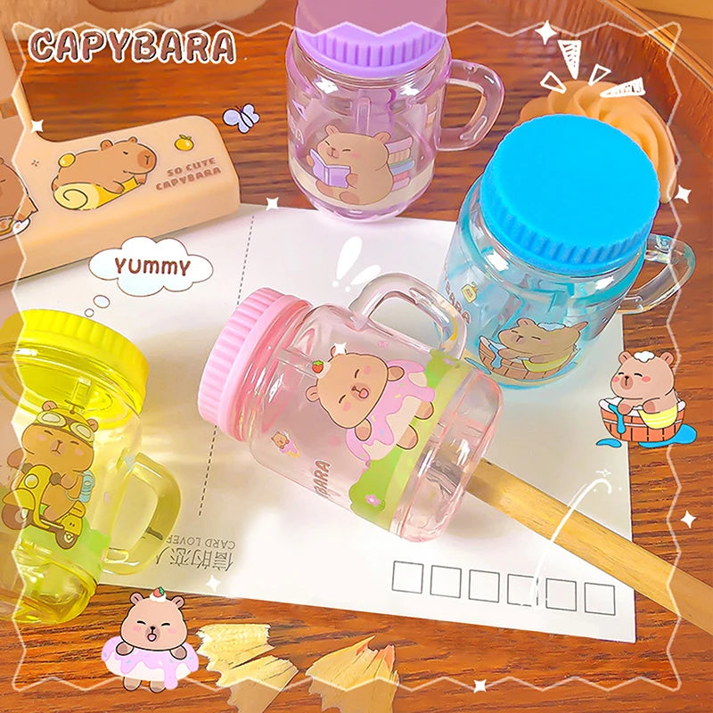Kawaii Portable Capybara Pencil Sharpener Creative Cartoon Pencil Sharpener