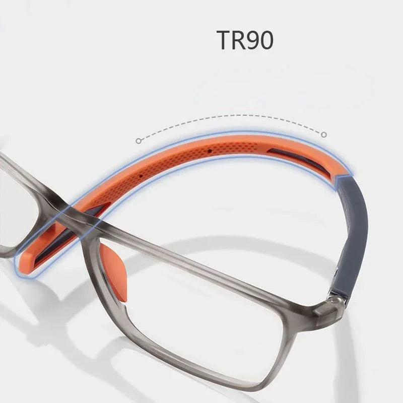 0 +25 +50 +75 +100 Reading Glasses Anti Blue Light Elderly Eyewears Men Women's Large Frame Eyeglasses