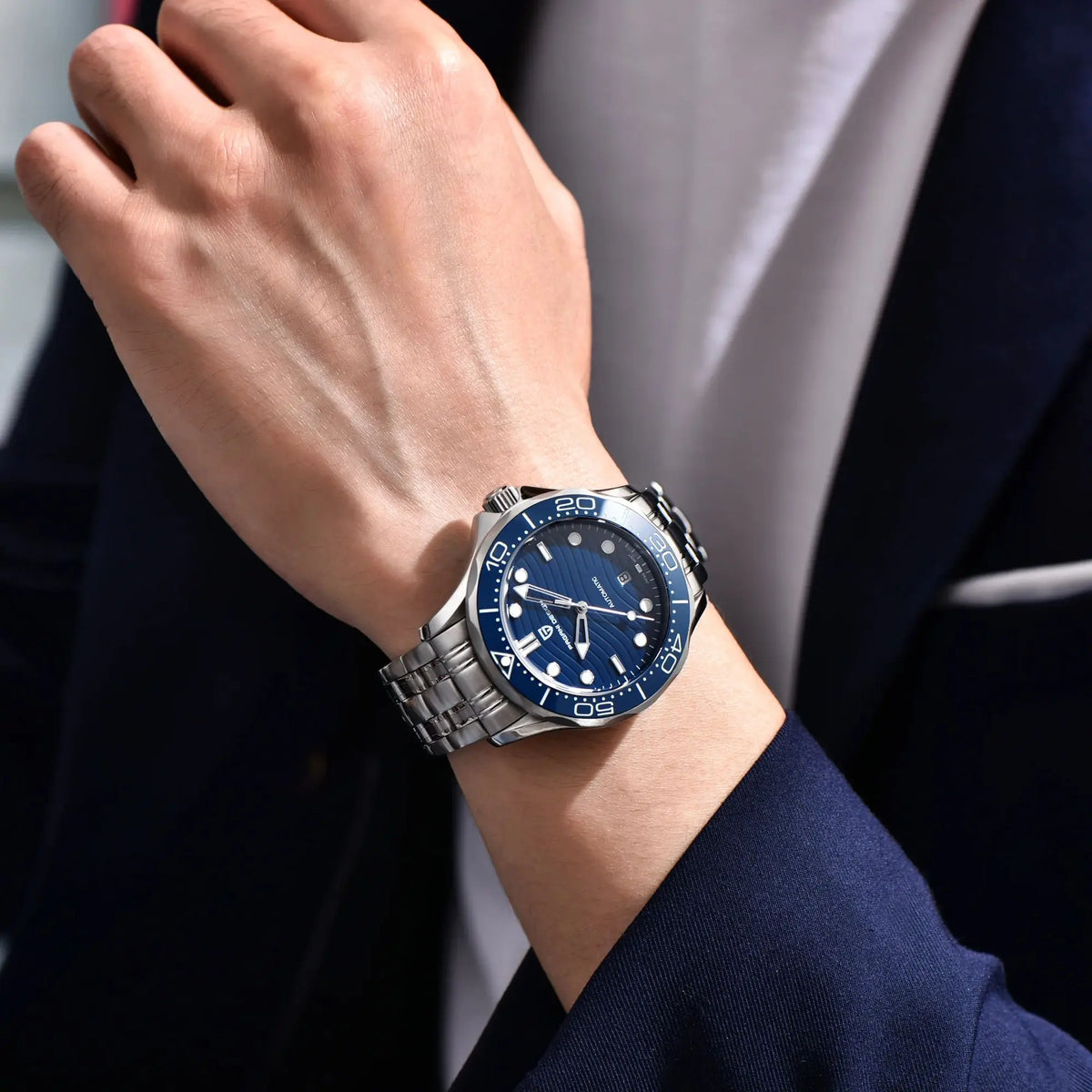 PAGANI DESIGN New V2 Waves Men's Watches 200M Diving