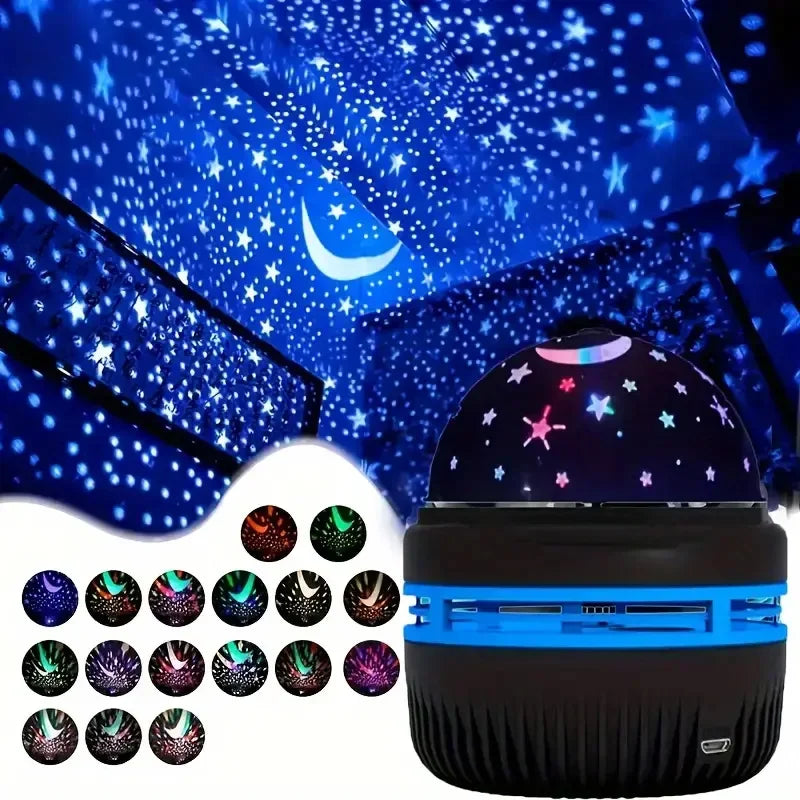 LED Starry Sky Night Lights USB Projector Lamp Magic
