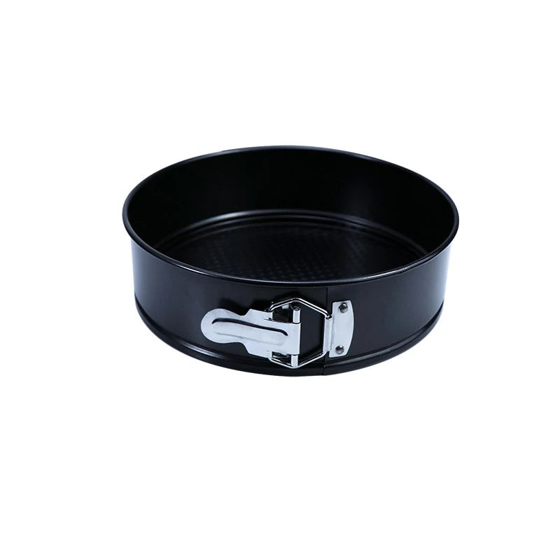 4/7/9Inch Carbon Steel Cake Mold with Latch Nonstick Cake Tin with Removable Bottom Cake Pan Brownies Cheesecake Baking Mould