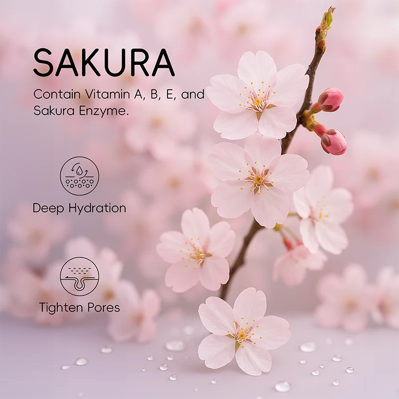 Sakura Nourishing Hand Cream Hands Moisturizing Anti-chapping Brightening Hydrating Hand Cream Hand Skin Care Products Wholesale