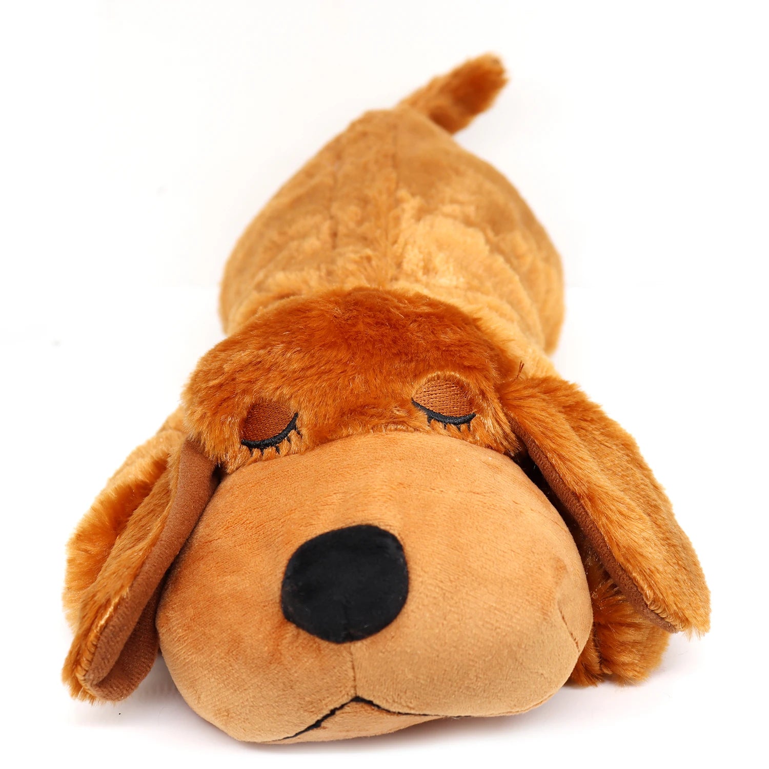 Pet Heartbeat Puppy Behavioral Training Dog Plush Pet Comfortable Snuggle Anxiety Relief Sleep Aid Doll Durable Drop Ship