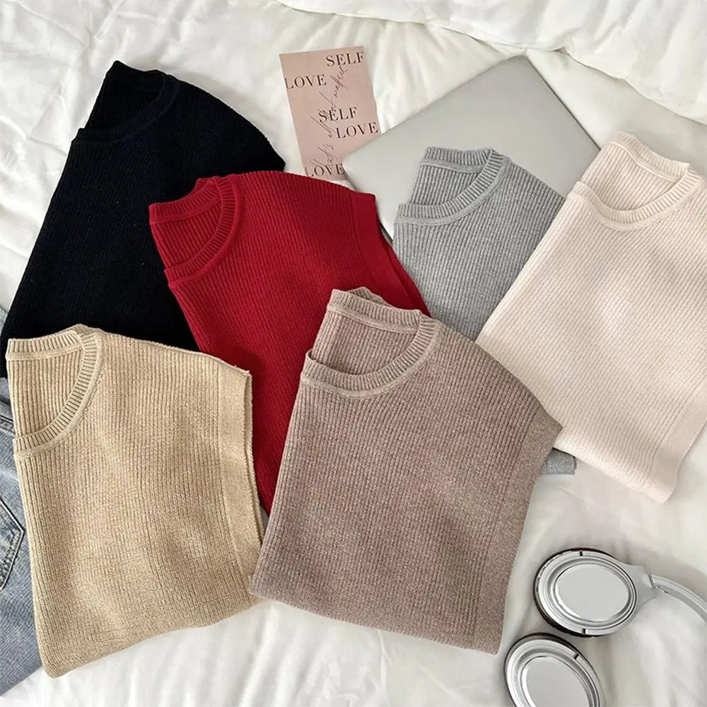 for Blouse Knitted Shawl Vest Solid Color Warm Triangle Beveled Edge Vest Clothing Accessories Polyester