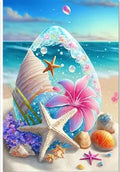 Starfish 5D Diamond Painting Fantasy Shell Seaside Scenery Full Diamond Embroidery Mosaic Cross Stitch Kits Bedroom Home Decor