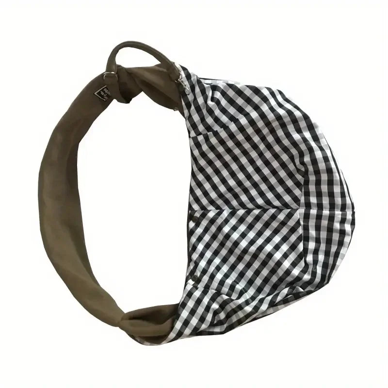 Breathable Portable Pet Messenger Bag Hands-Free Pet Crossbody Shoulder Bag Outdoor Travel Cat Puppy Sling Carrier Bag Gift