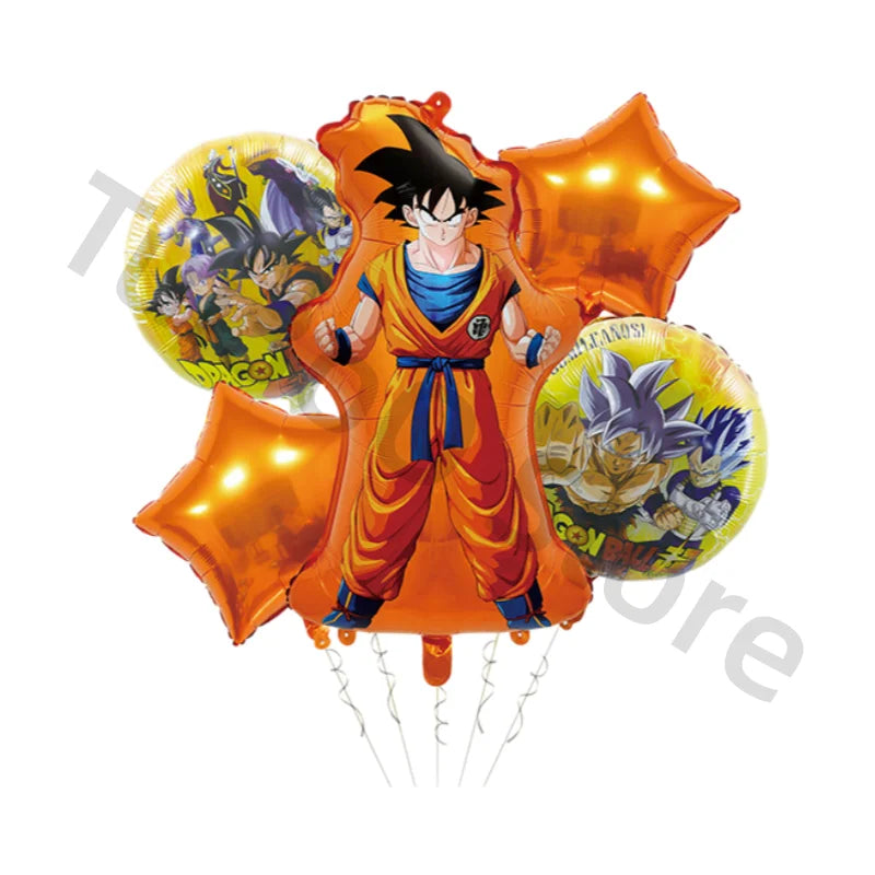 Anime Dragon Ball Themed Birthday Party Supplies Son Goku