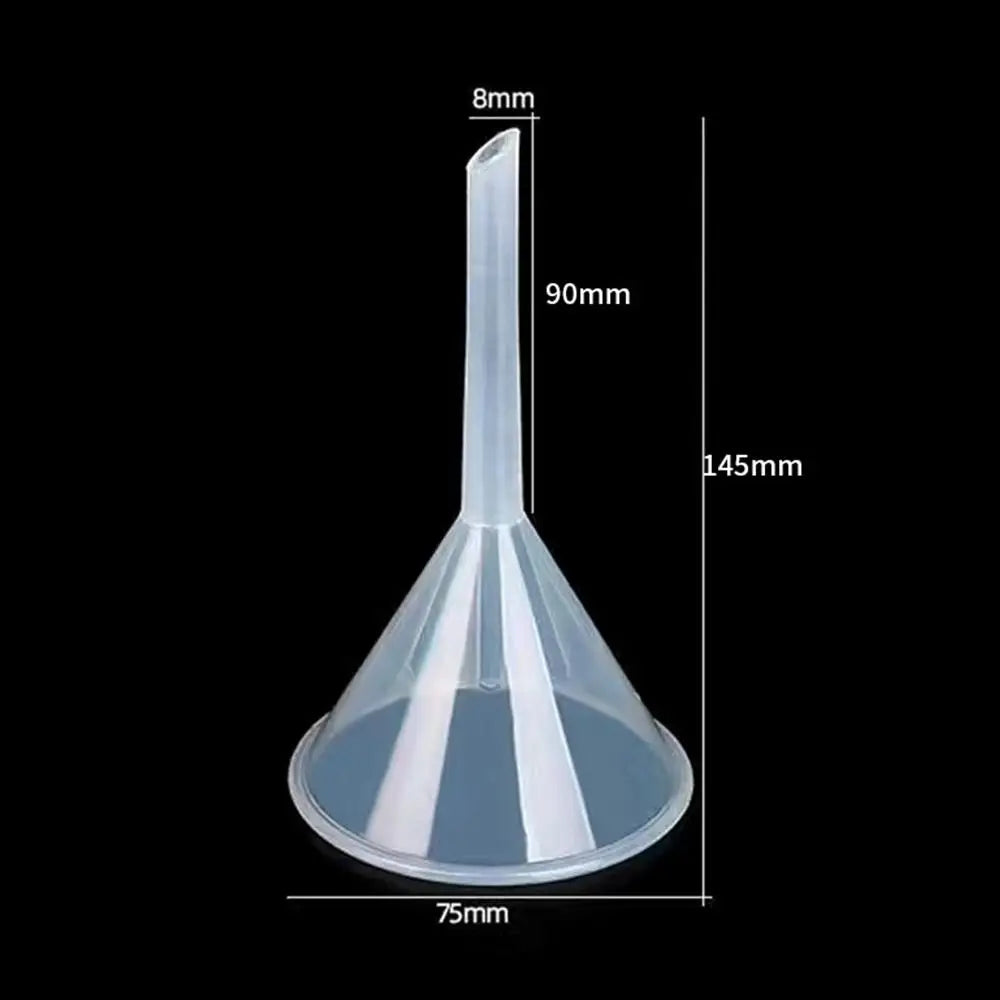 Clear Plastic Funnel Set
