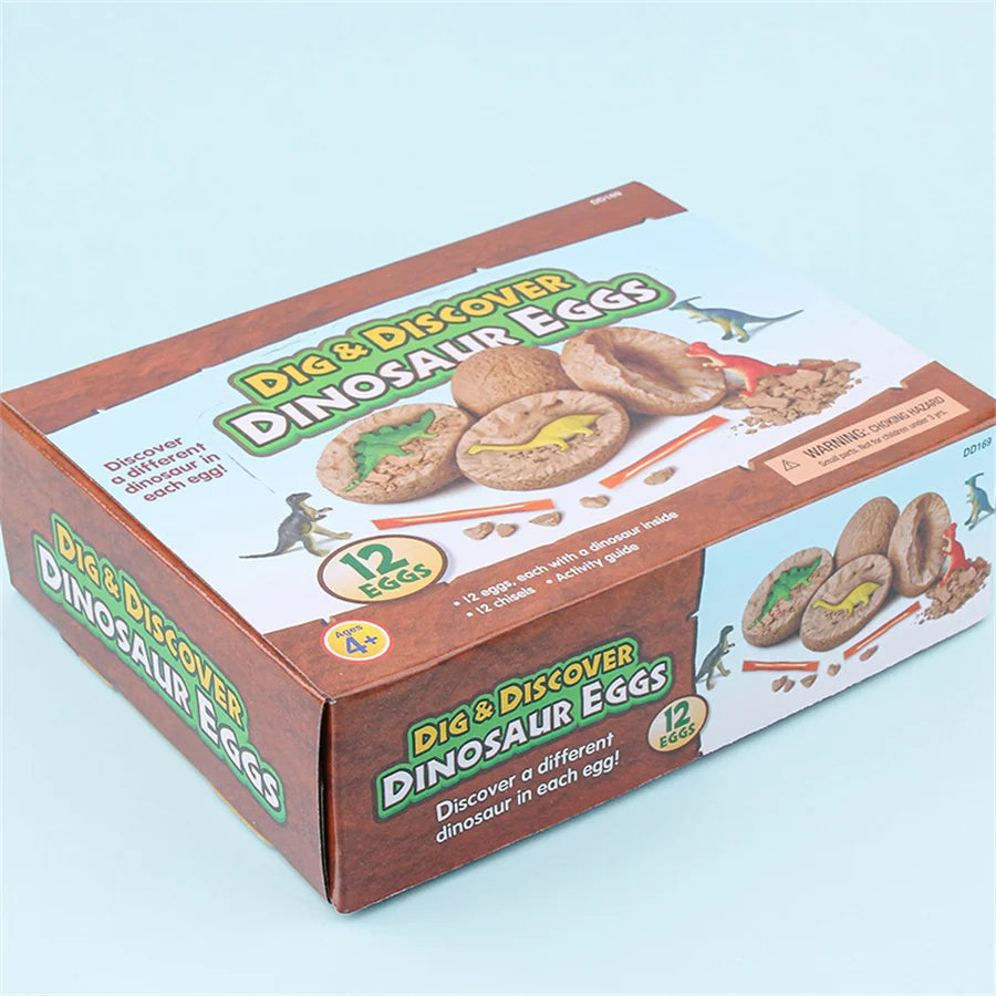 SUNPAO Educational toys dinosaur eggs archaeological excavation tool treasure