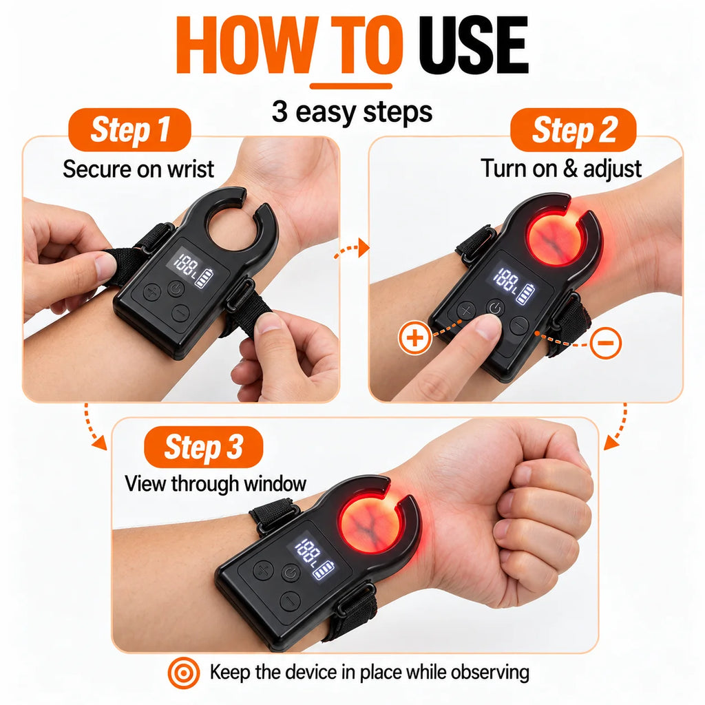 Portable Medical Infrared Vein Locator Machine Nurse Injection