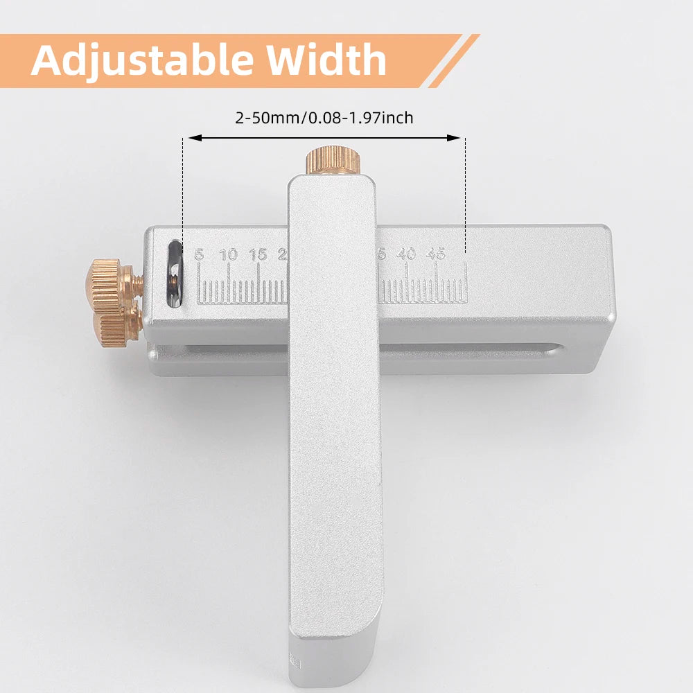 QJH Adjustable Faux Leather Strip Precision Cutting Tool, for DIY Handheld Cutting Belt, Watch Bands & Luggage Straps Craft Tool