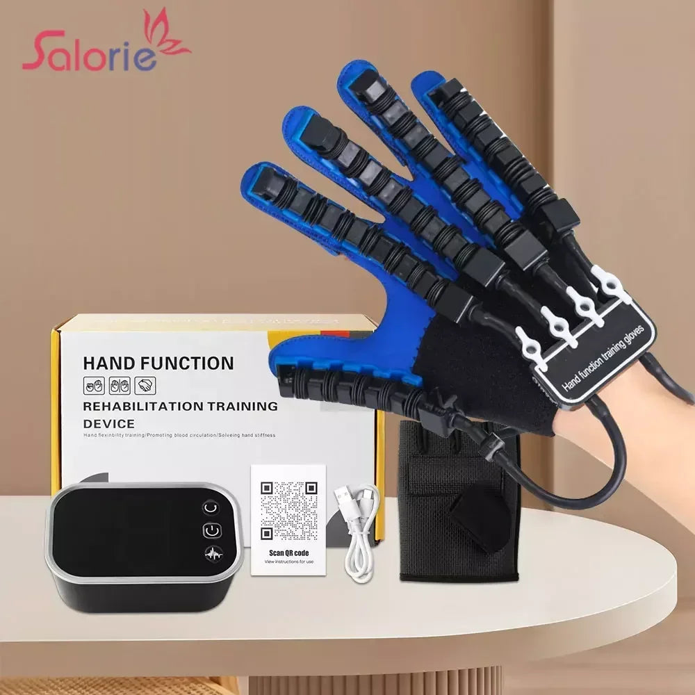 Left &amp; Right Hand Finger Rehabilitation Exerciser Robot Gloves