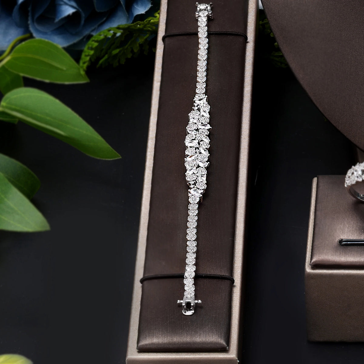Best Selling 4-Piece Bridal Wedding Jewelry Set Fashion Saudi