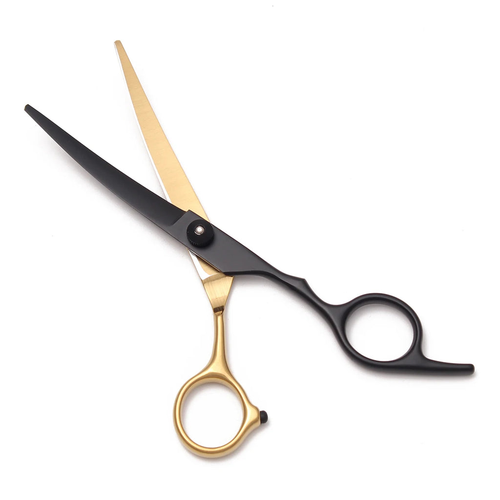 Dog Grooming Scissors 6" JP Stainless Pet Hairdressing Scissors Cutting Scissors Thinning Shears Comb Curved Scissors Z3001