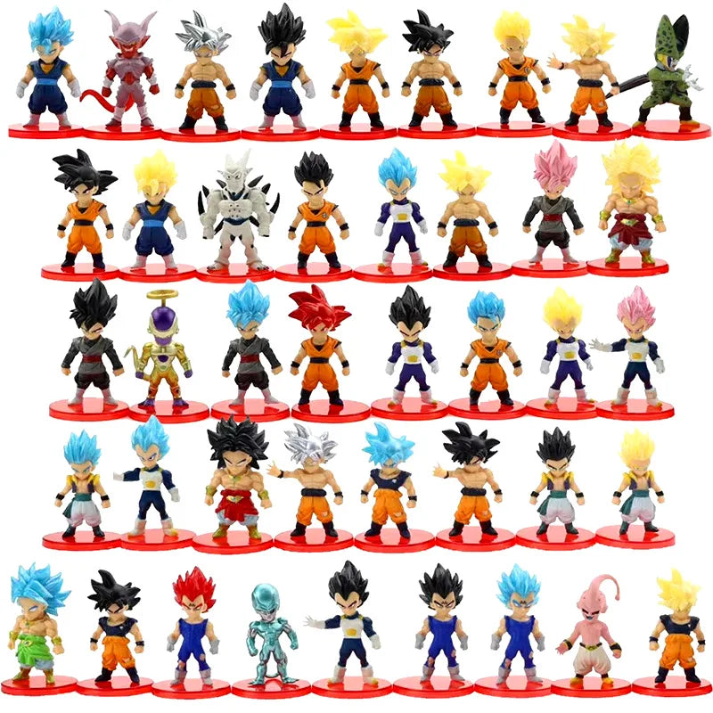 8/16/21pcs Dragon Ball Z Set Super Son Goku Vegeta