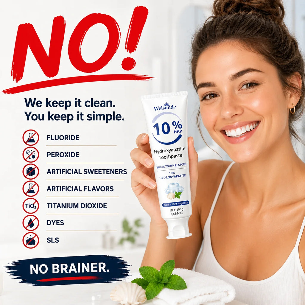 Powerful Whitening Toothpaste for Teeth &amp; Deep Cleaning