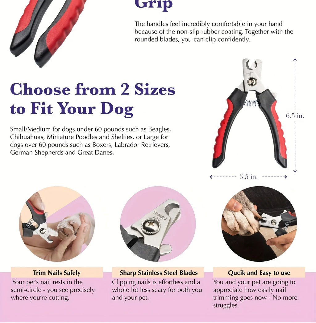 Pet-Specific Nail Clippers, Cat Scissors, Nail Trimming And Manicure Tools, Cat Paw Sets, Pet And Dog Manicure Tools