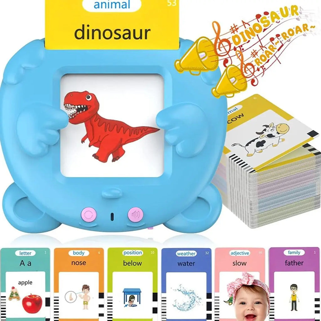 Talking Flash Cards Early Educational Toys Baby Boys Girls