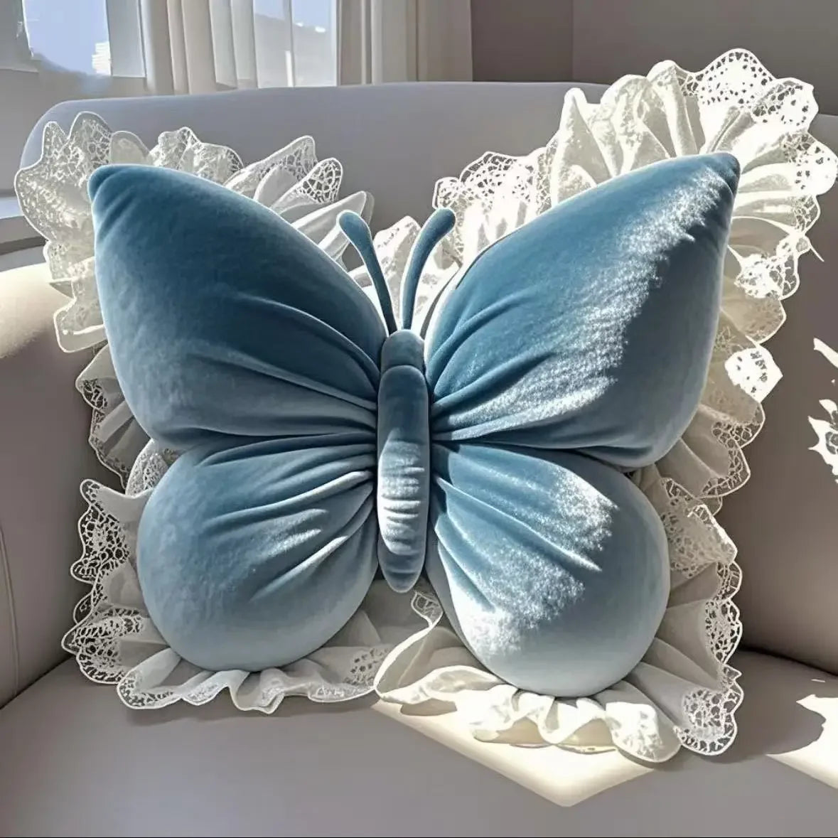 Princess Butterfly Office Pillow Living Room Bow Bedroom Car Sofa Cushion Home New Pillow Room
