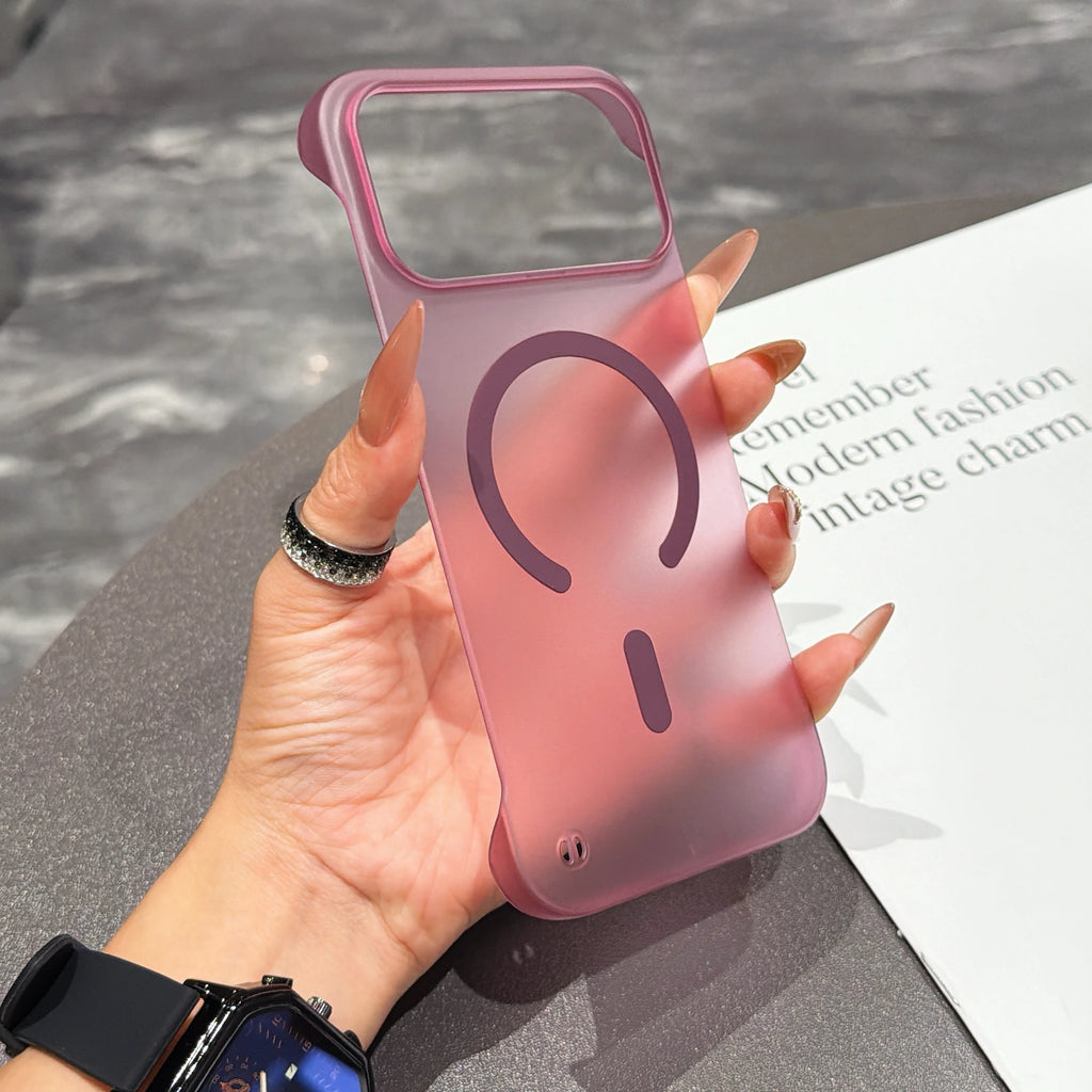 Ultra Thin Frameless Phone Case For iPhone 18 17