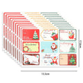 90pcs/10sheets Christmas Stickers,Writeable "To/From" Labels For Christmas Gifts,Envelope Sealing, Party Favors Decor,Diy Crafts