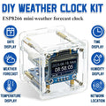 ESP8266 Mini WiFi Weather Clock DIY Kit