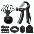 Hand Grip Strengthener Kit Adjustable Counting Gripper Finger Trainer