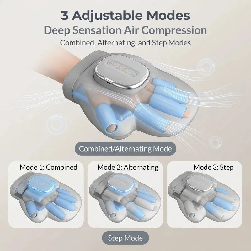Hand Massager with Airbag Compression Vibration Glove for Hand