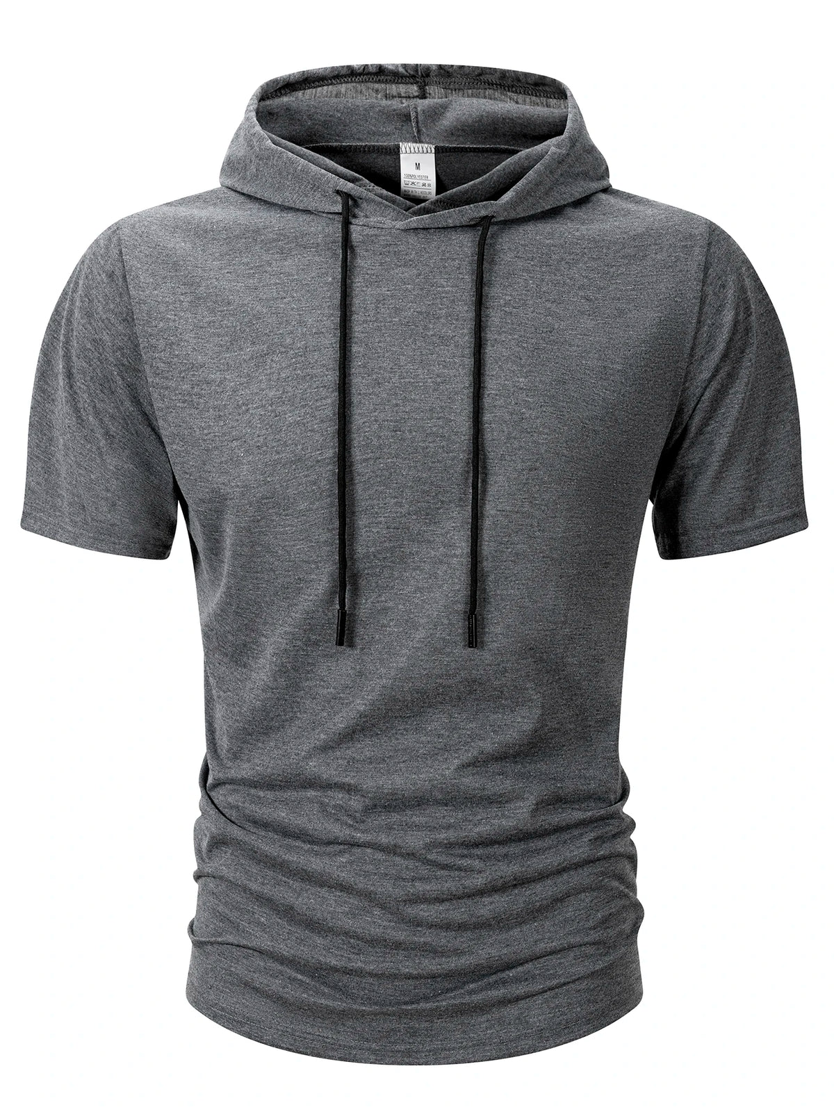 Summer Men's Hooded Sweatwear Casual Short Sleeve Loose T-Shirt