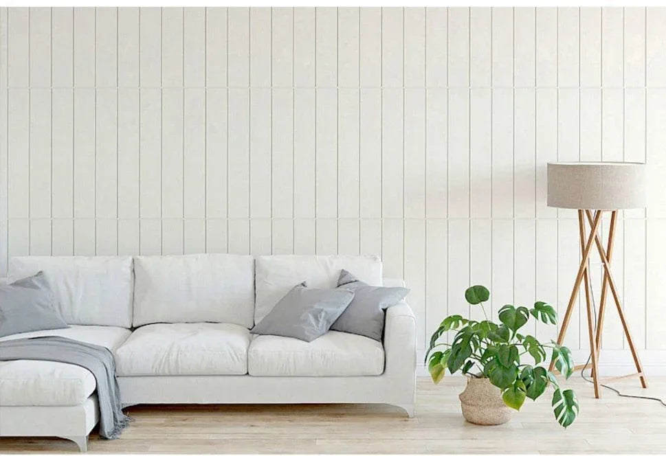35*35cm 10Pcs 3D Wood Grain Adhesive Wall Wallpaper Waterproof Wall Stickers Living Room Kitchen Background Wall Decoration